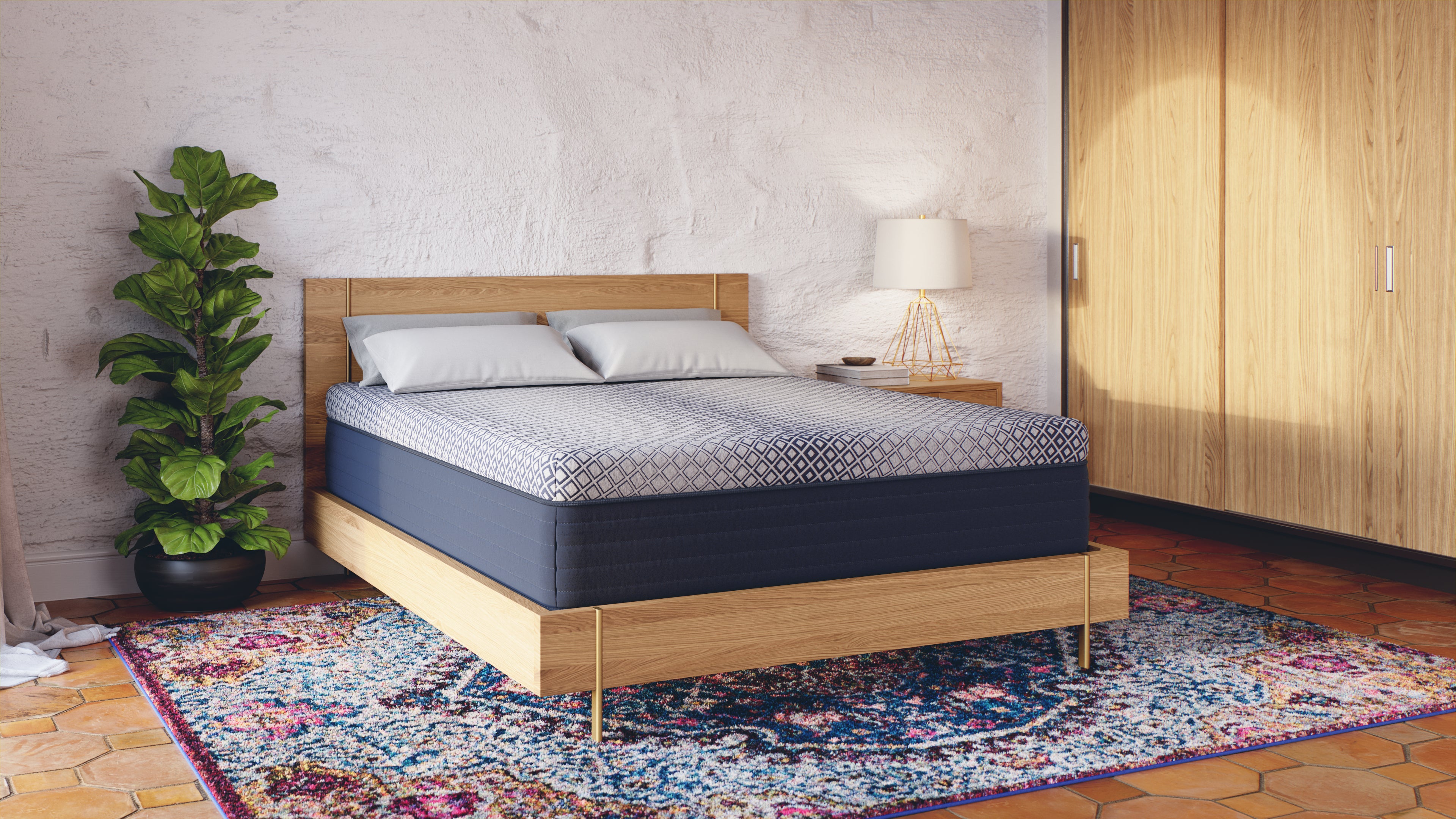 Diamond Mattress Gel Grid Gravity Hybrid Mattress - Thumbnail 2