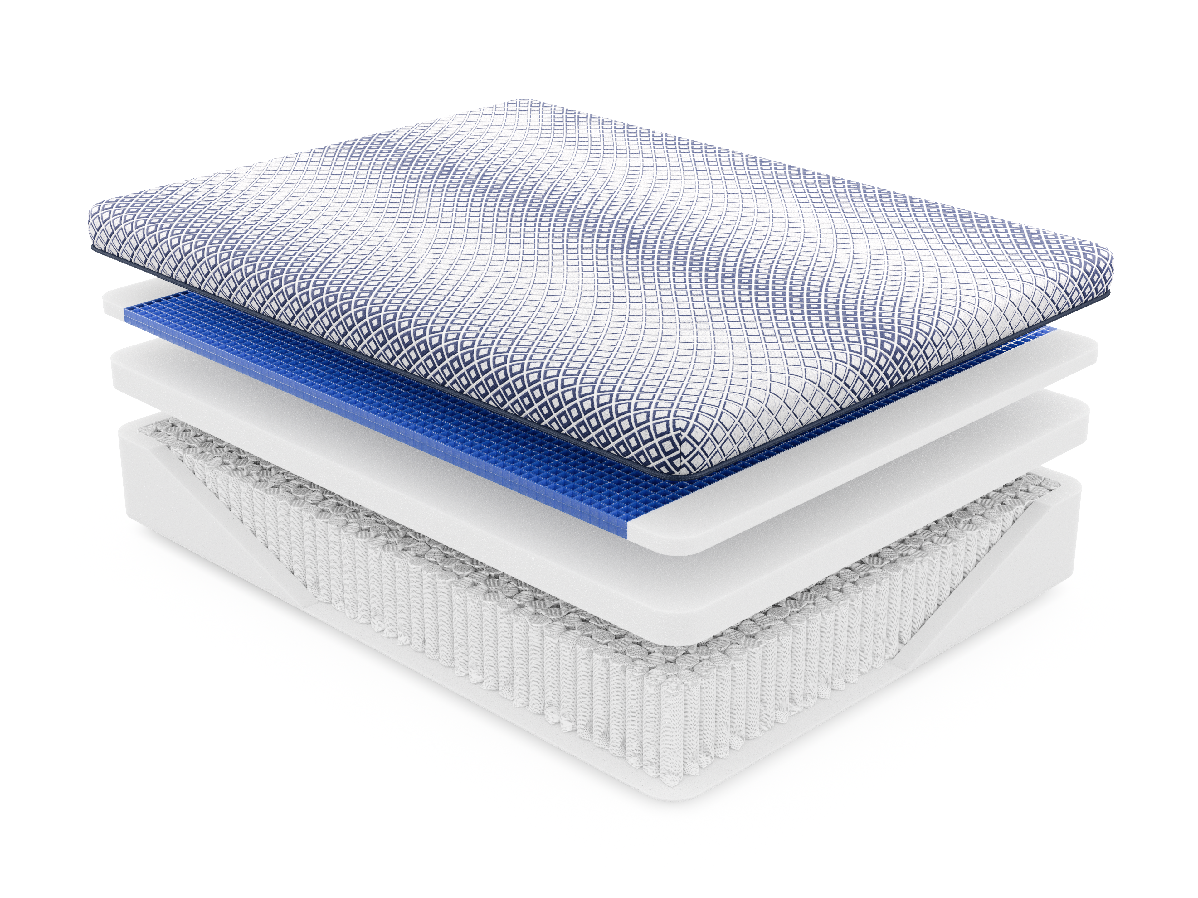 Diamond Mattress Gel Grid Gravity Hybrid Mattress